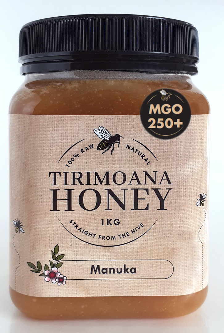 Tirimoana Manuka Honey MGO 250+ (West Auckland) 1KG image 0